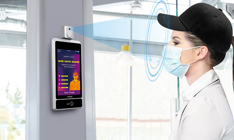 Contactless Temperature Measuring Devices on the market, Telpo Infrared Thermometer Devices TPS980T